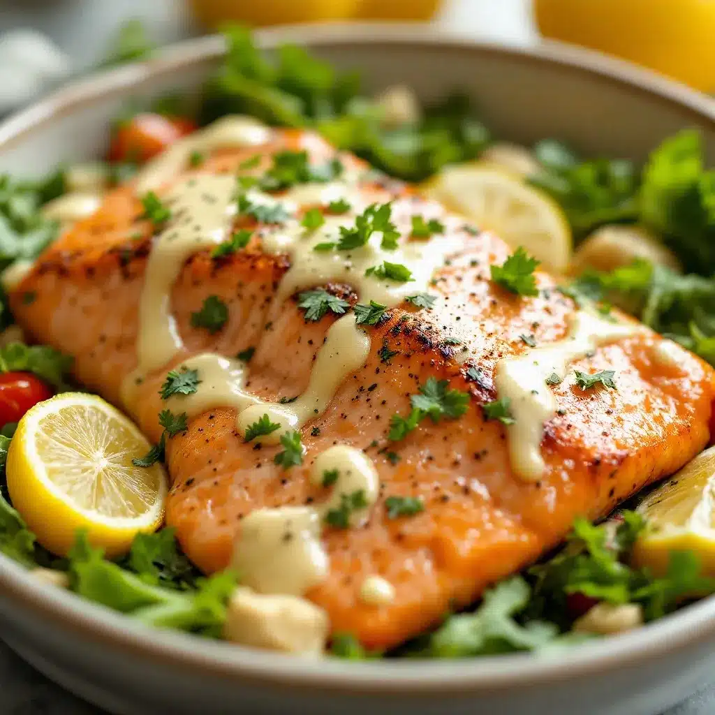 crispy sheet pan salmon preparation steps