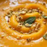 crockpot butternut squash soup - featured image