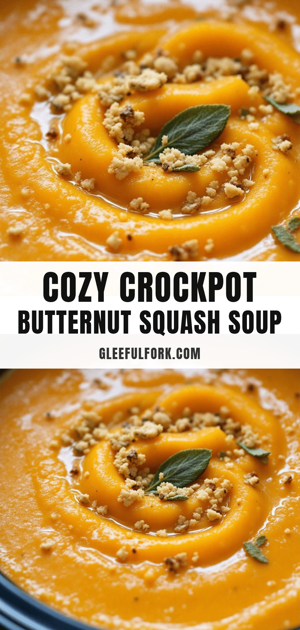 crockpot butternut squash soup recipe