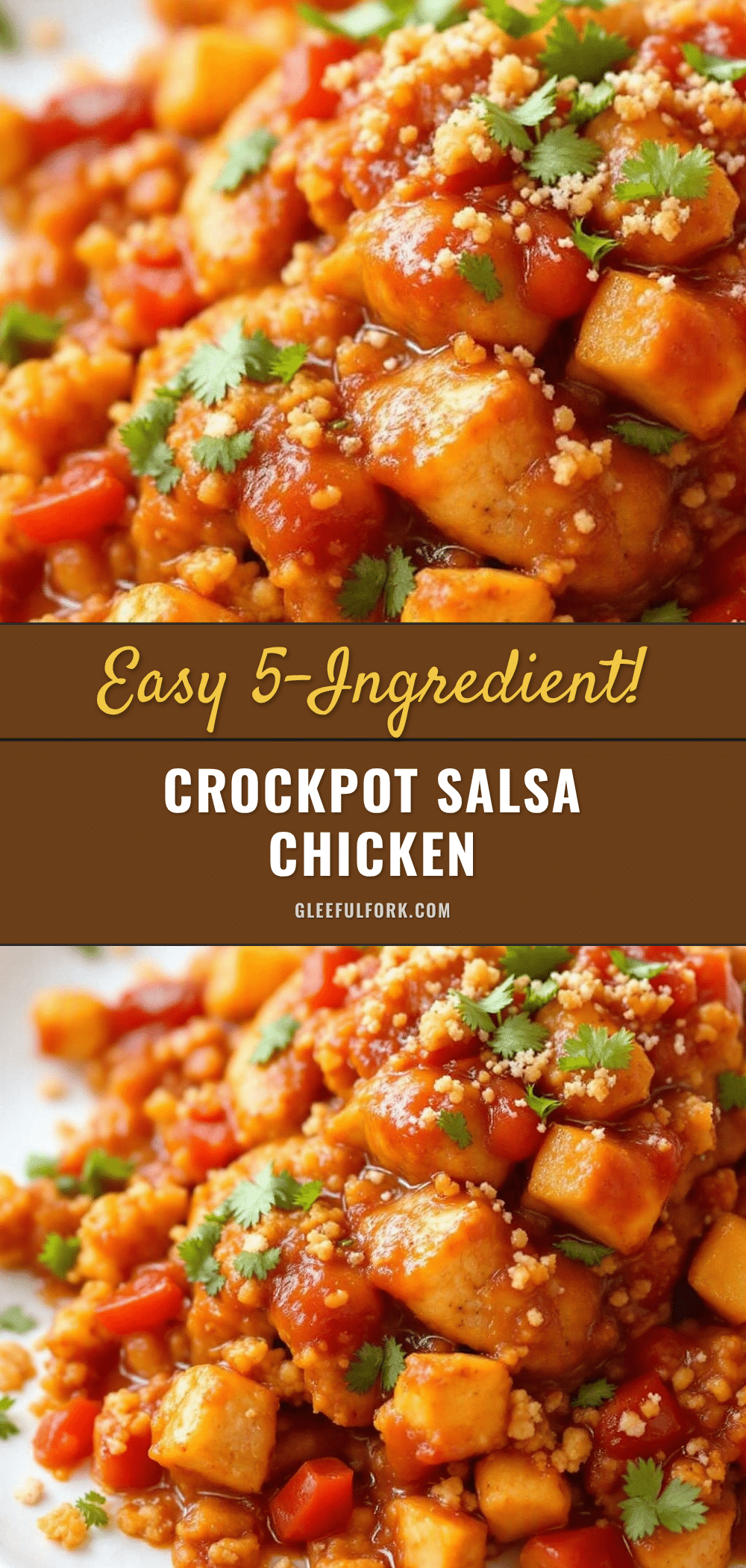 crockpot salsa chicken recipe
