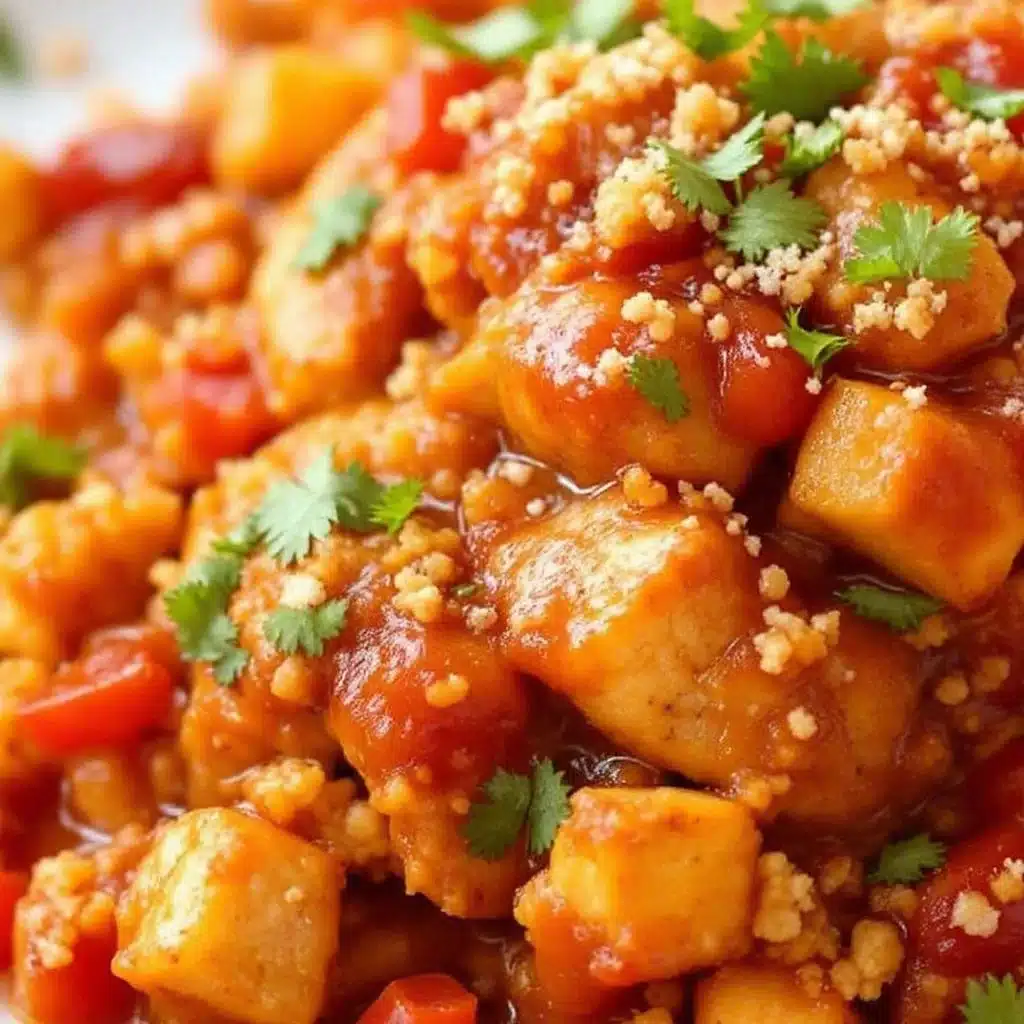 crockpot salsa chicken - featured image