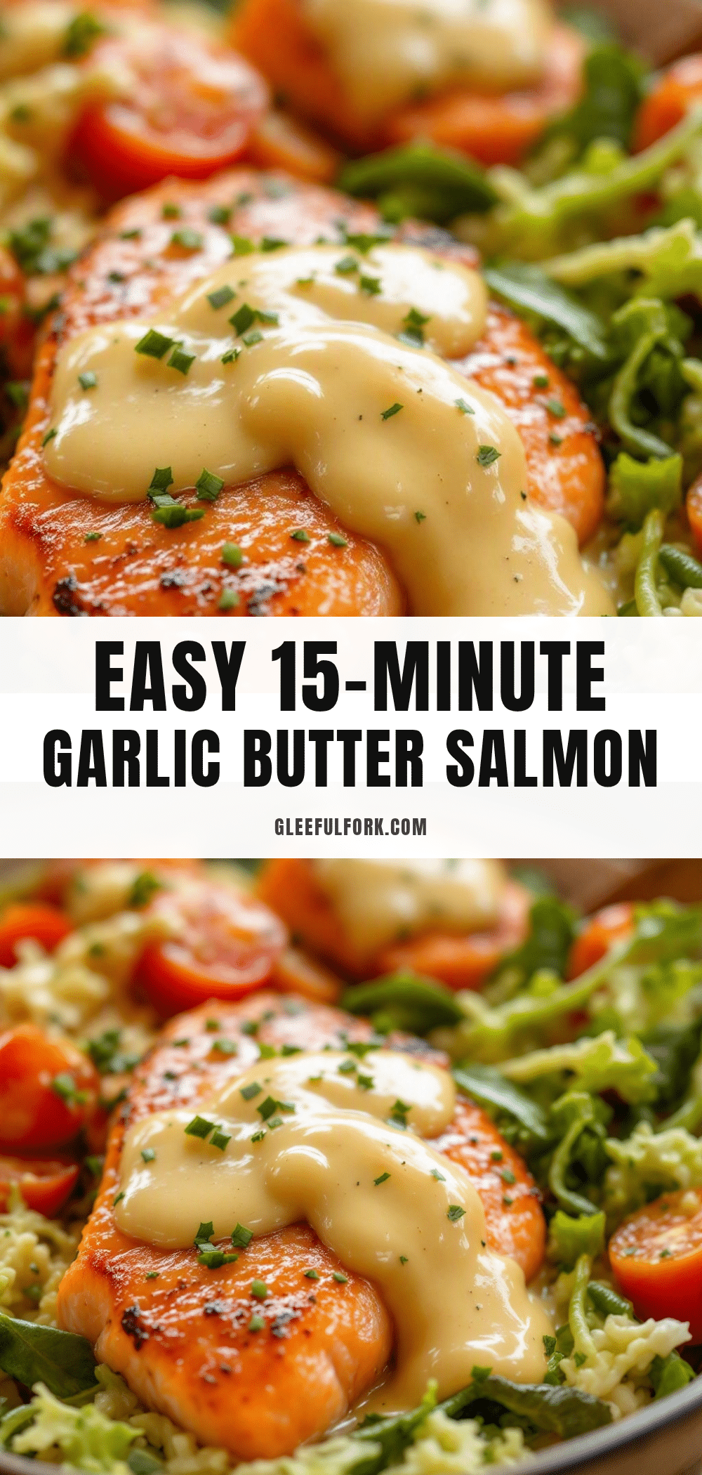 easy 15-minute garlic butter salmon recipe