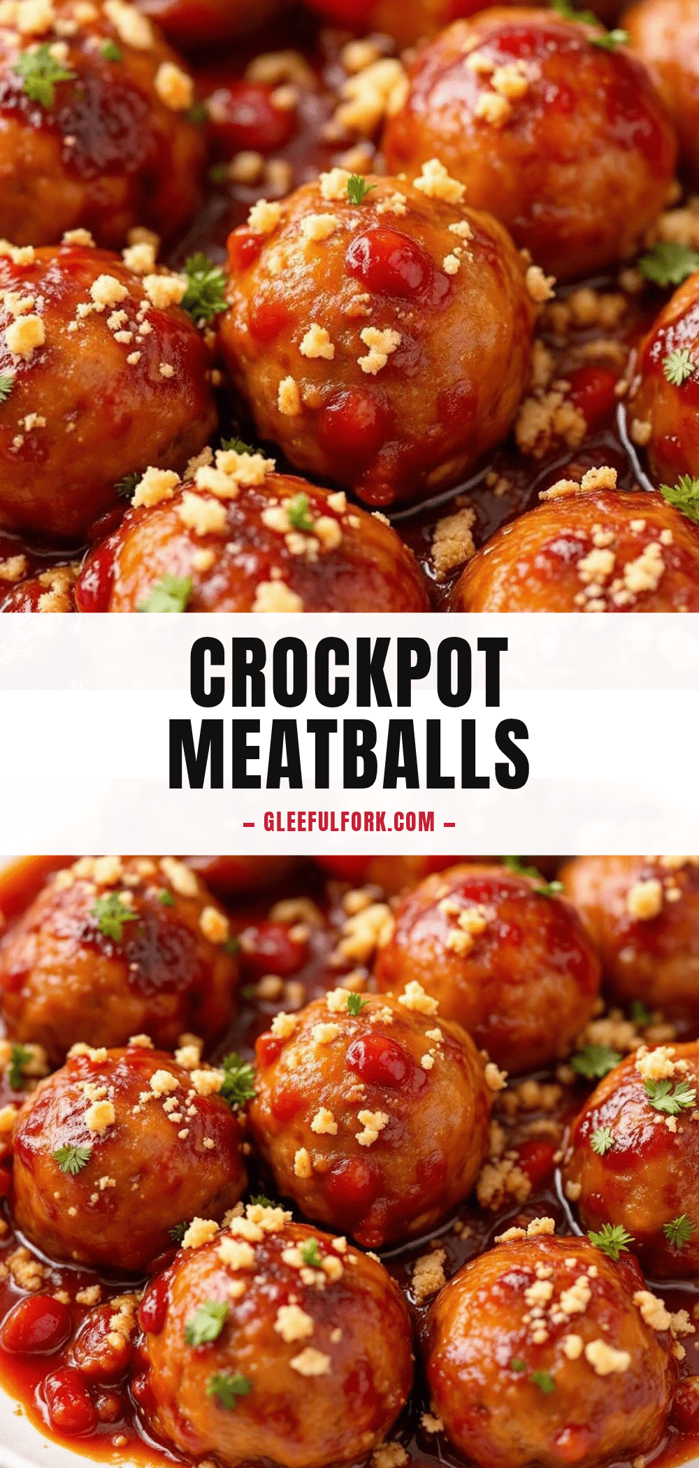 easy crockpot cranberry meatballs recipe