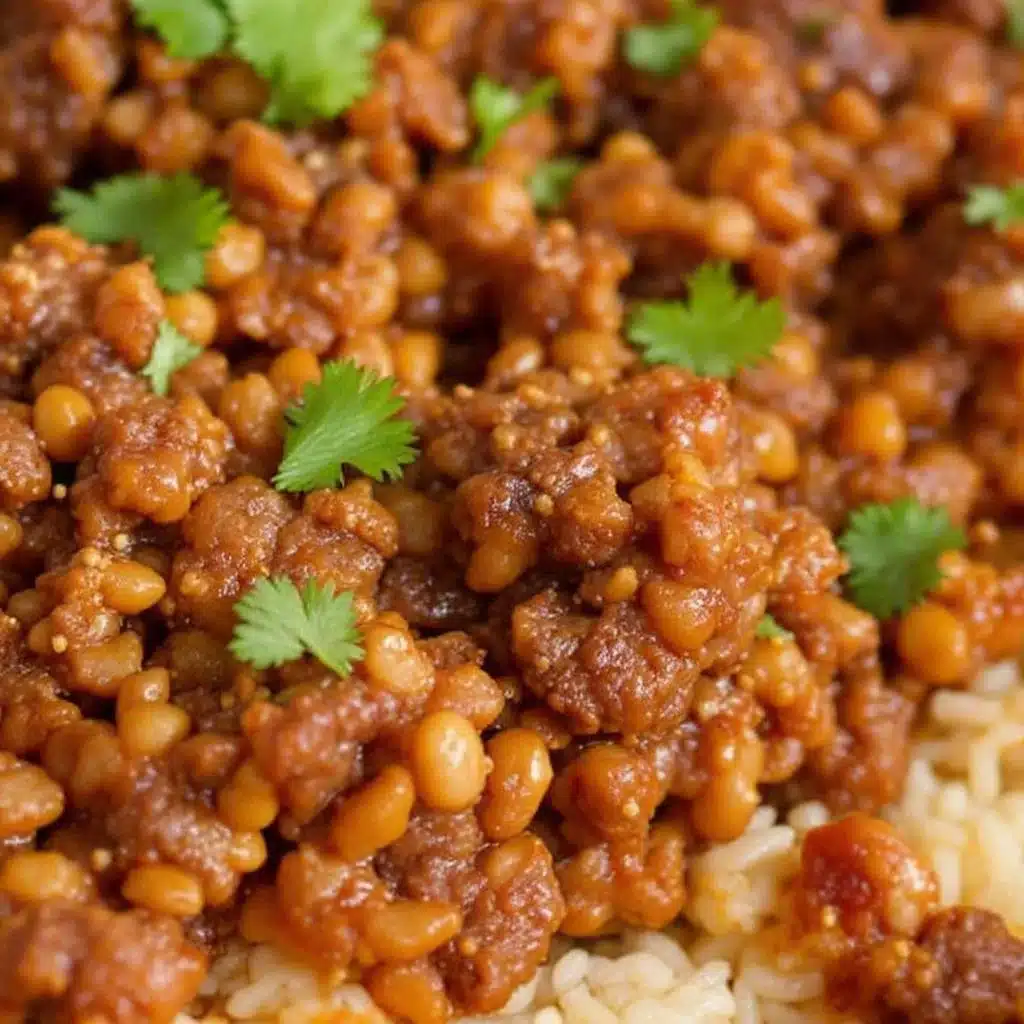 easy ground beef and rice skillet - featured image