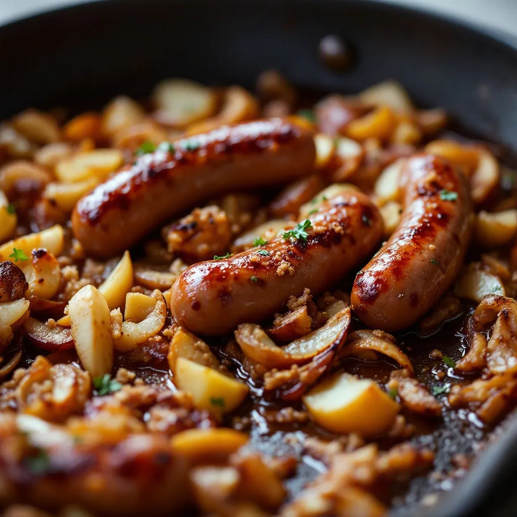 easy sheet pan bratwurst preparation steps