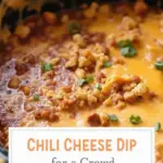 Easy Slow Cooker Chili Cheese Dip for a Crowd - featured image