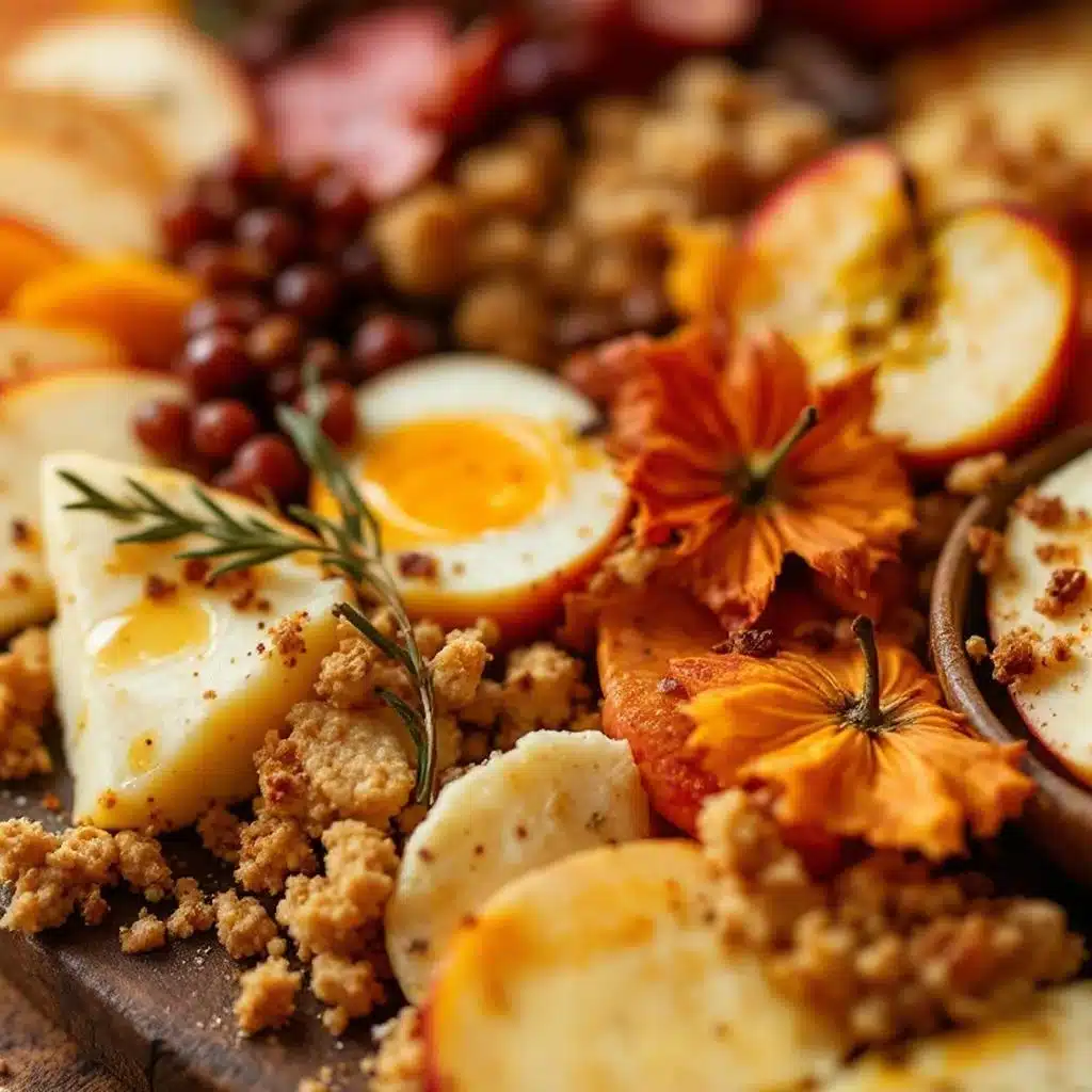 fall harvest charcuterie board - featured image