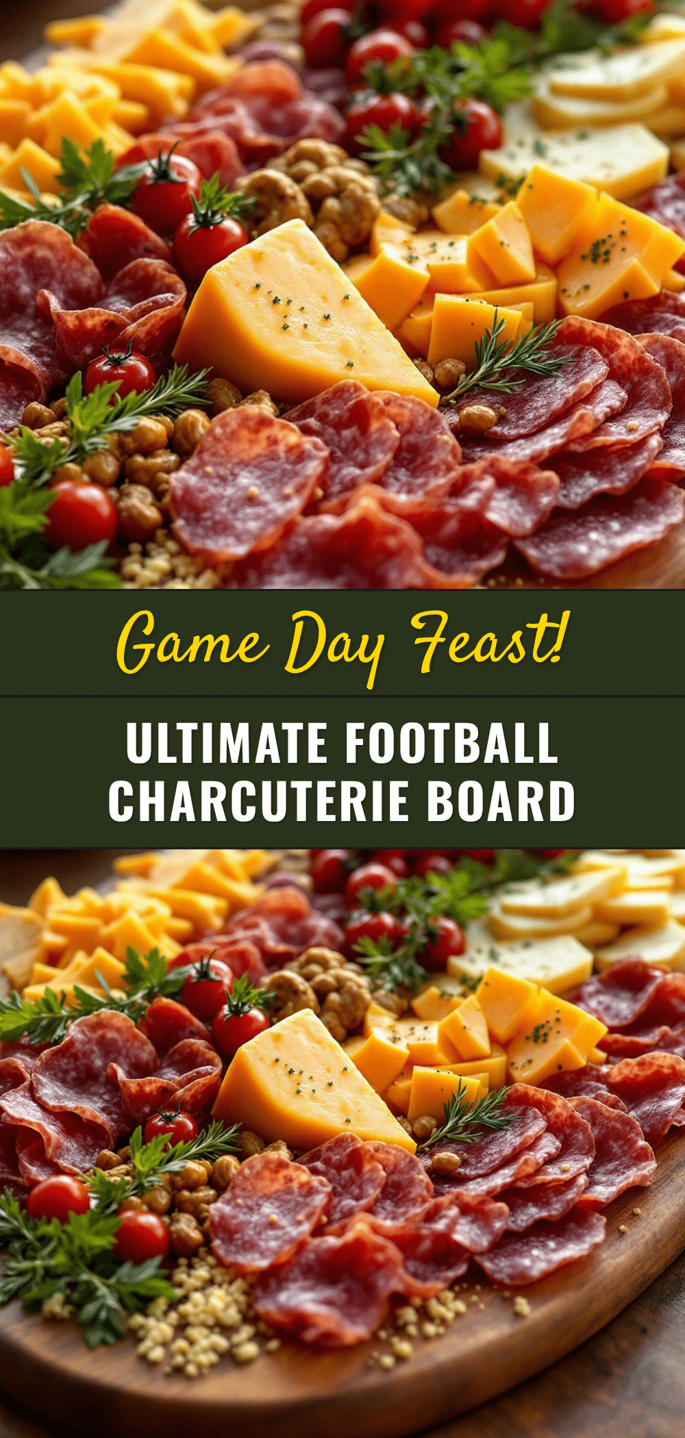 football charcuterie board recipe