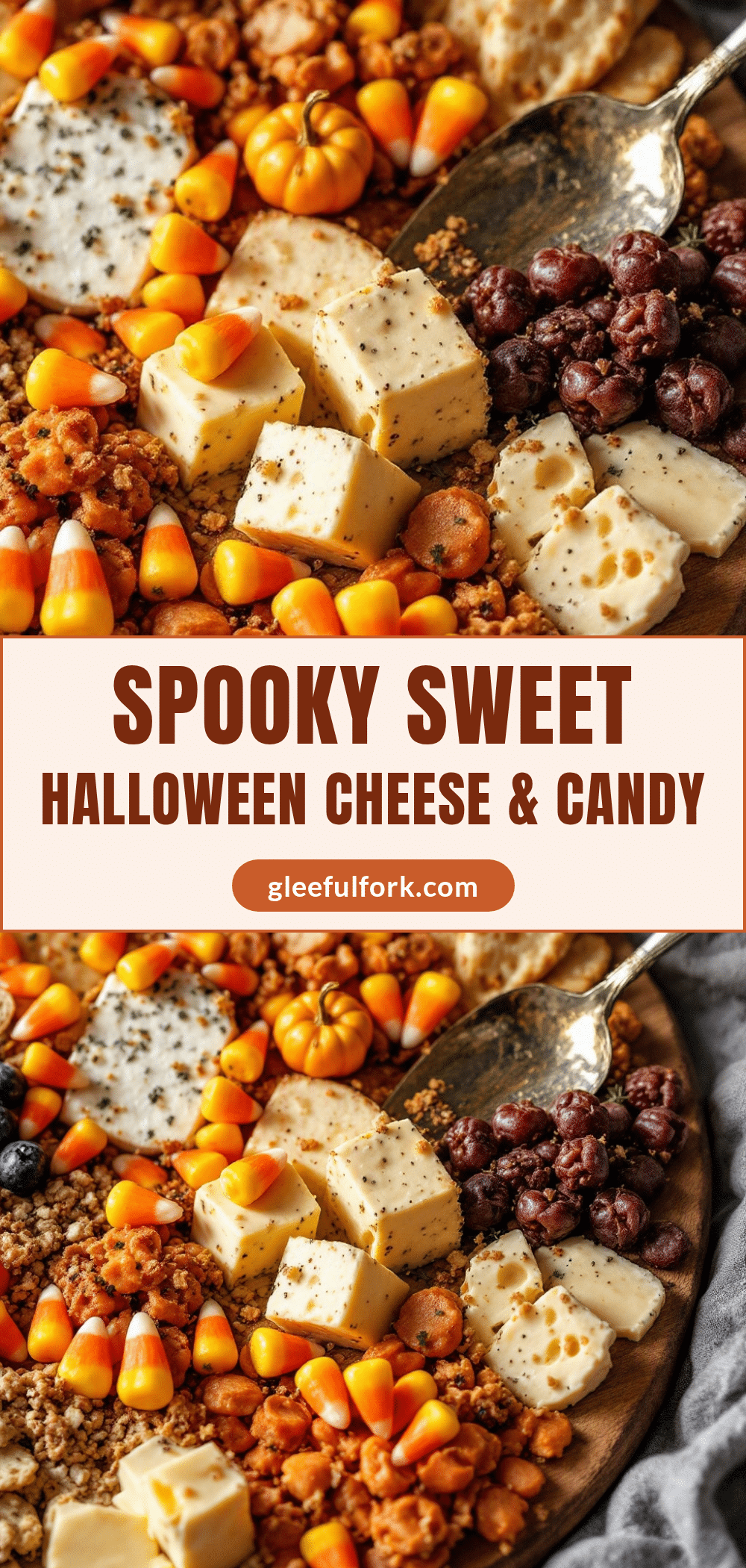 Halloween Charcuterie Board with Candy Corn recipe