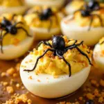 Halloween deviled eggs - featured image