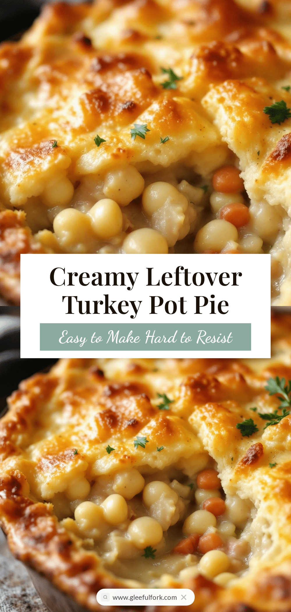 leftover turkey pot pie recipe