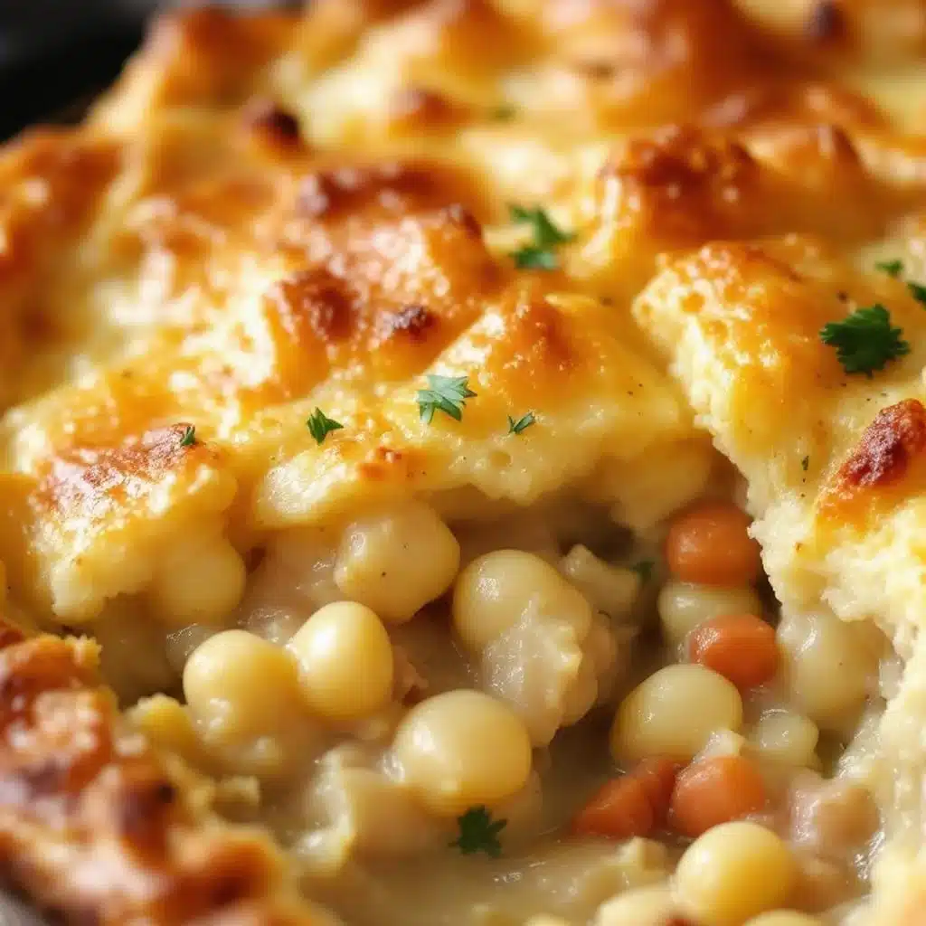 leftover turkey pot pie - featured image