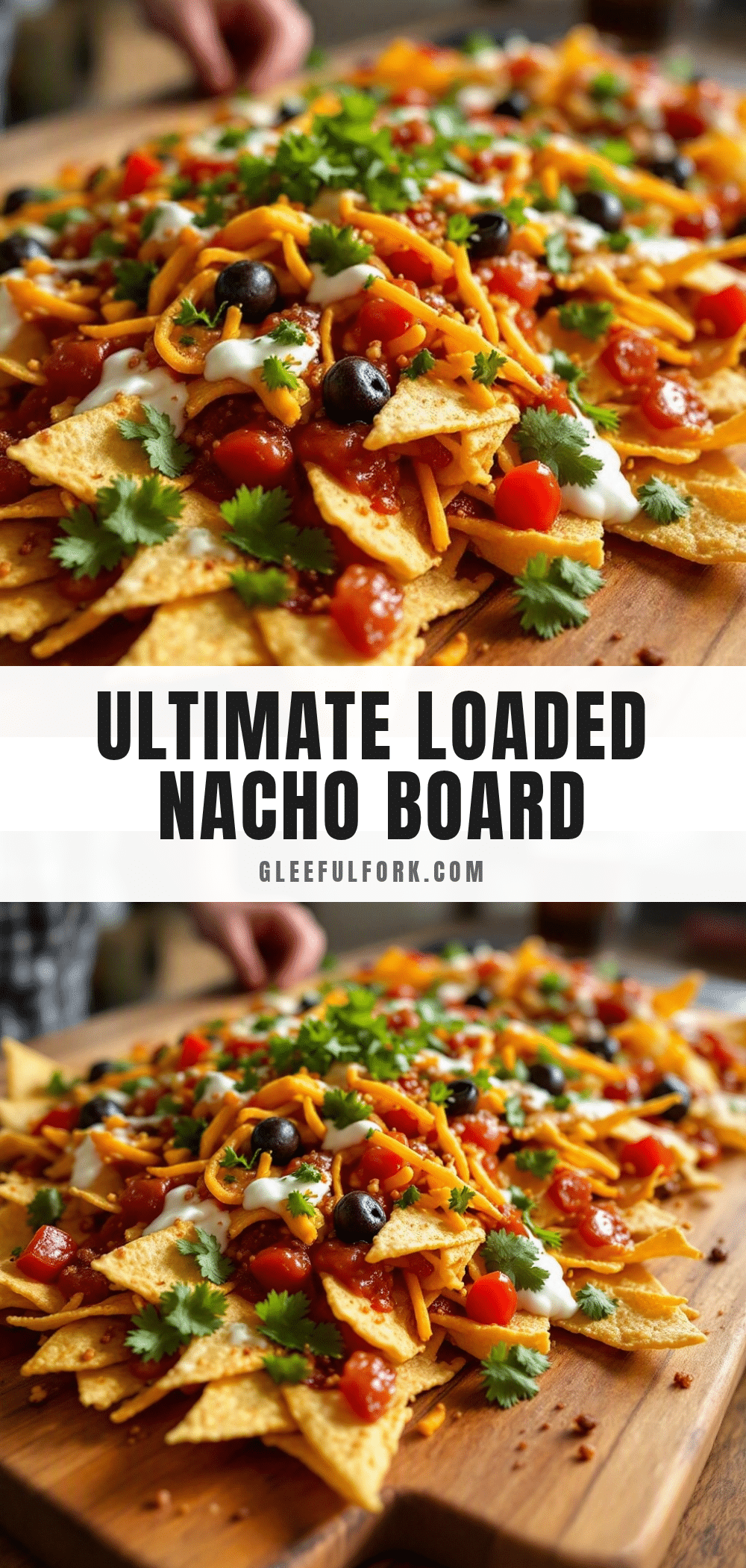 loaded nacho football board for two recipe