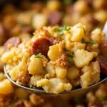 make-ahead sausage and herb thanksgiving stuffing - featured image