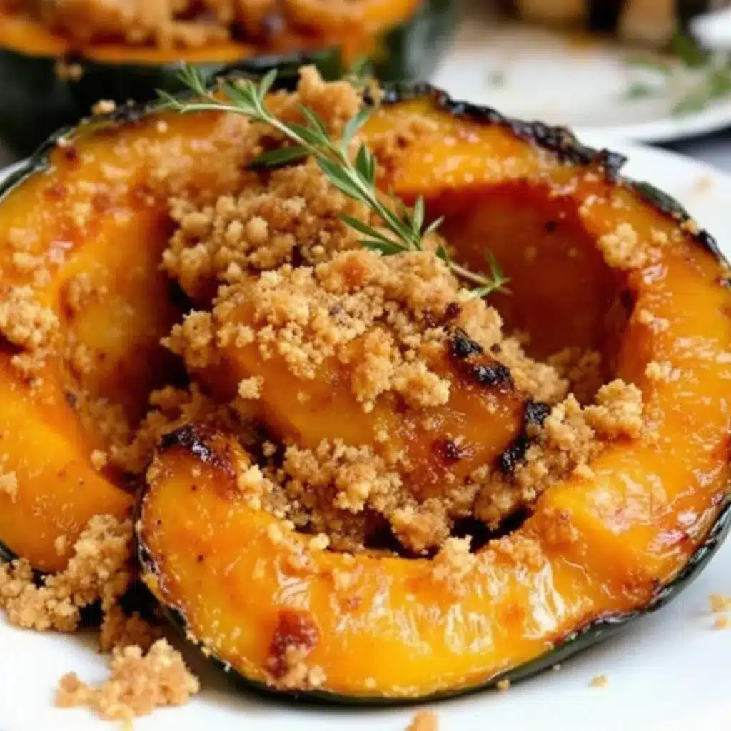 maple brown butter roasted acorn squash preparation steps