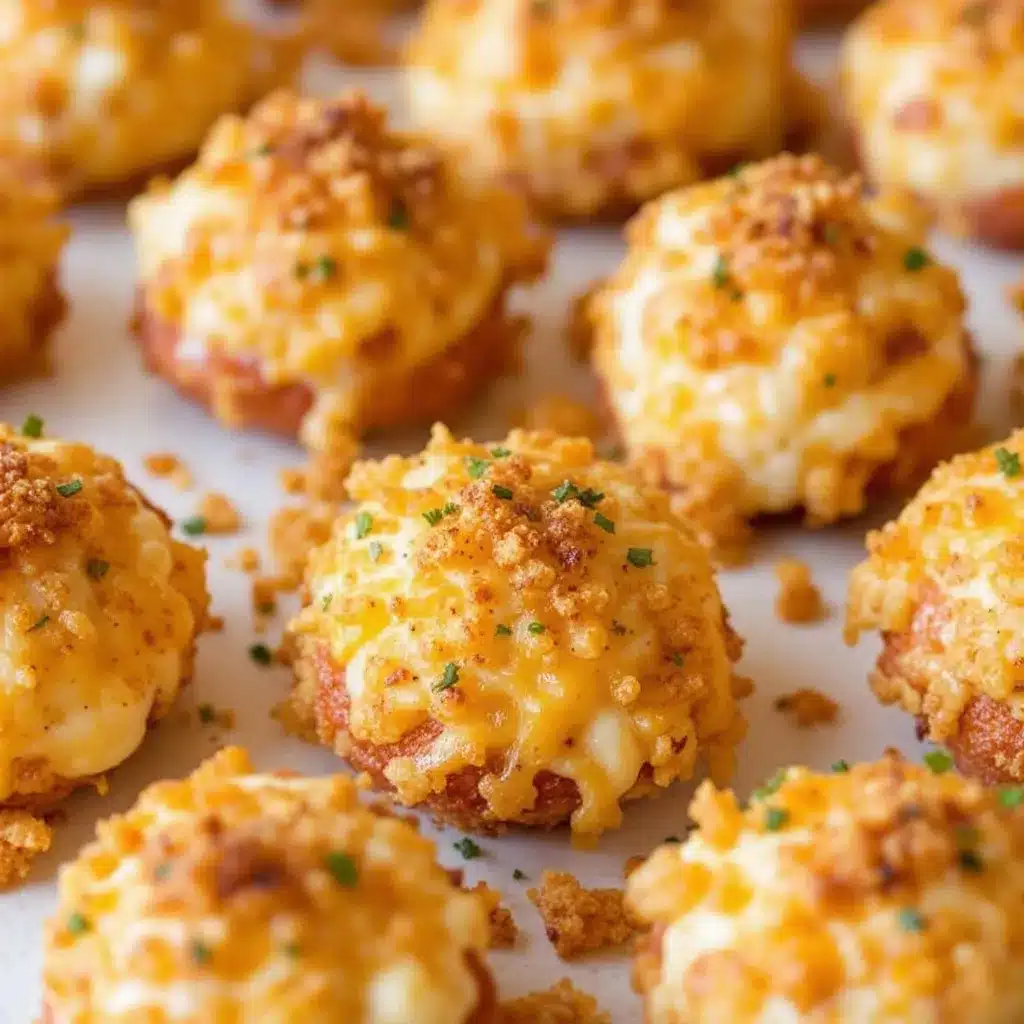 mini football cheese ball bites preparation steps
