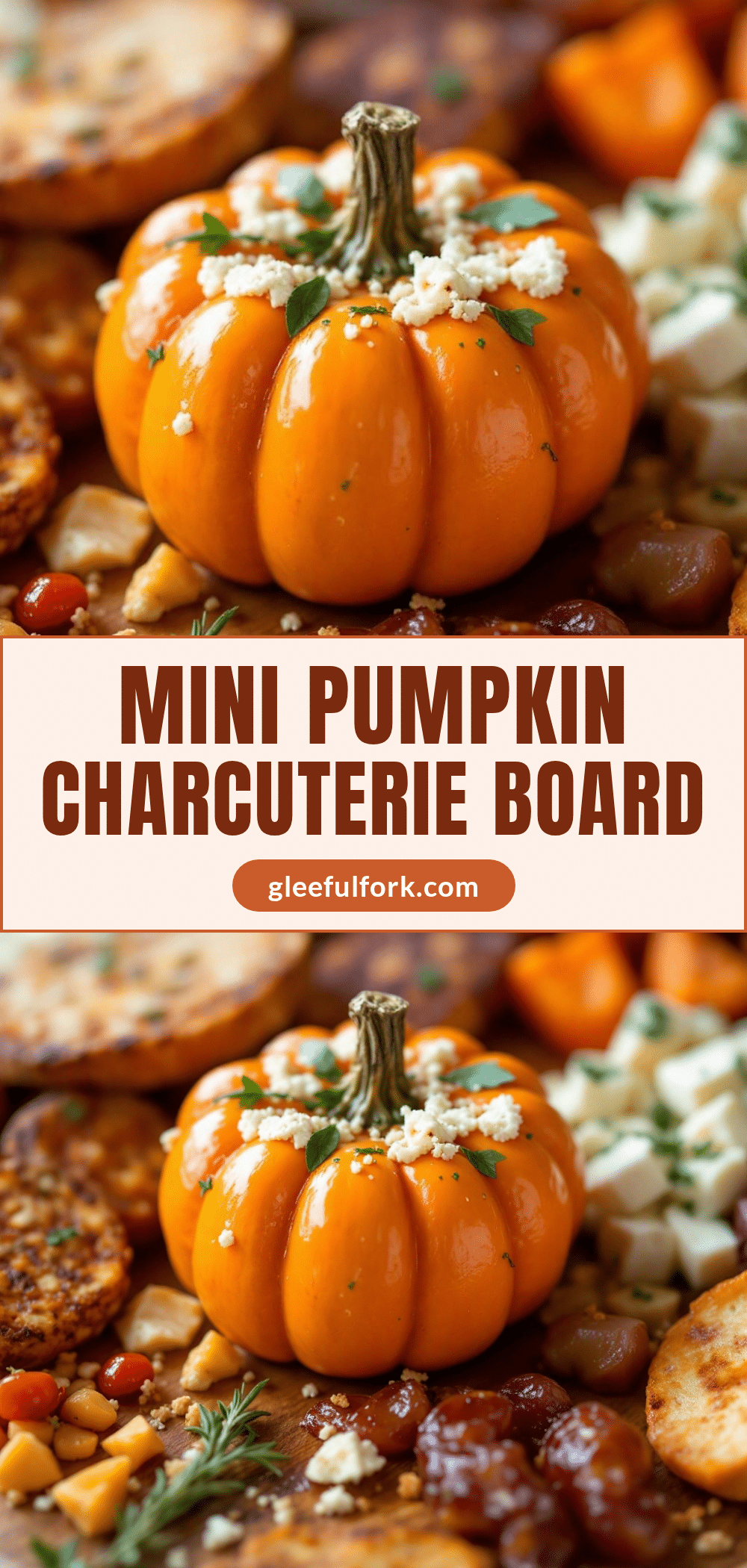 mini pumpkin charcuterie board for two recipe