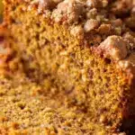 Moist Cinnamon Streusel Pumpkin Banana Bread - featured image