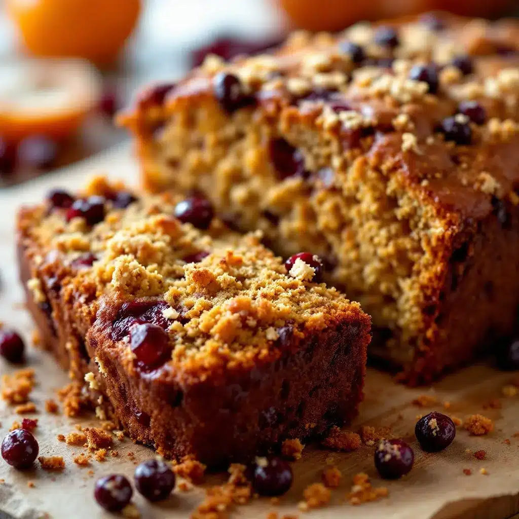 moist cranberry orange quick bread preparation steps