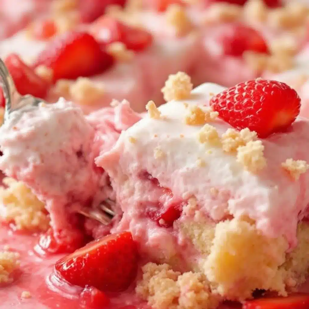 no-bake strawberry shortcake icebox cake - featured image