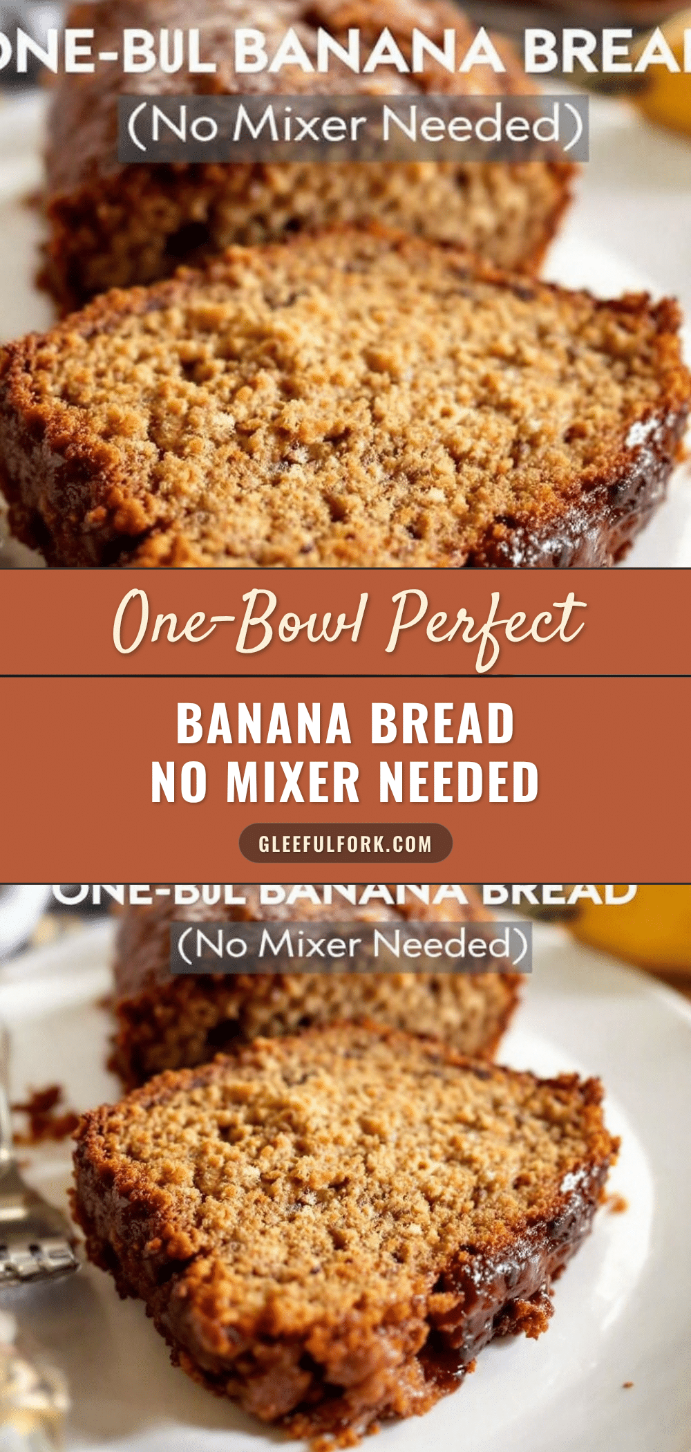 one-bowl banana bread recipe