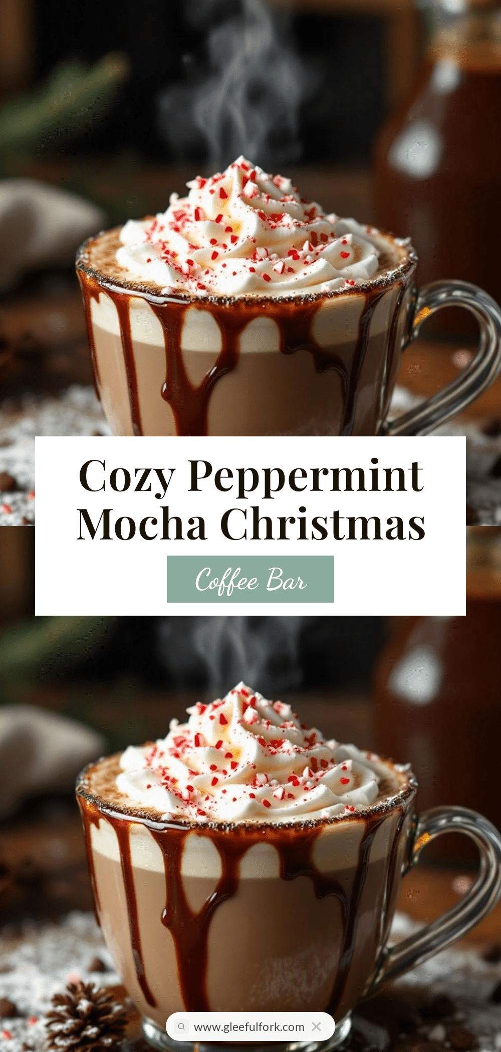 Peppermint Mocha Christmas Coffee Bar recipe