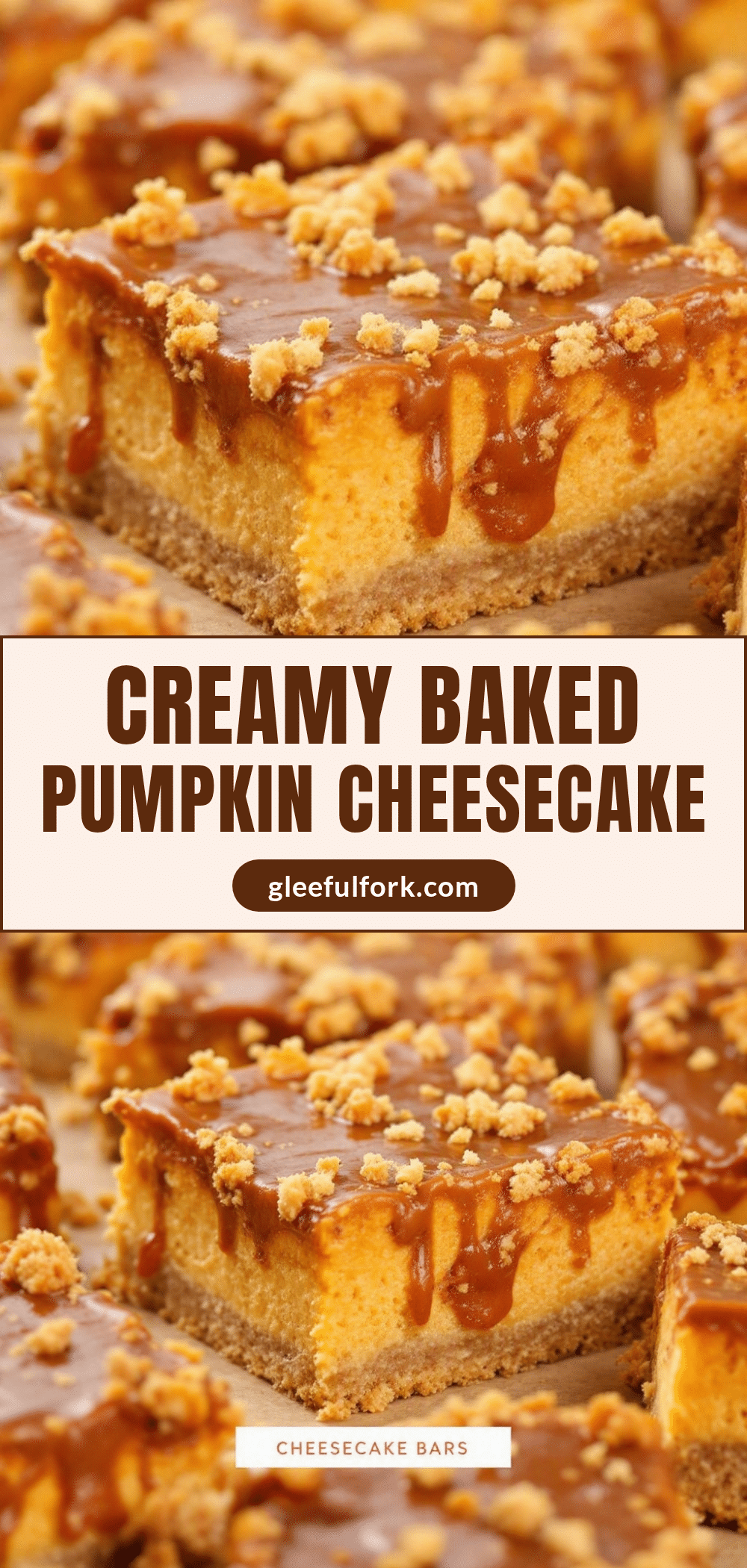 pumpkin cheesecake bars recipe