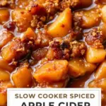 slow cooker spiced apple cider - featured image