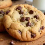 soft-baked brown butter chocolate chip cookies - featured image