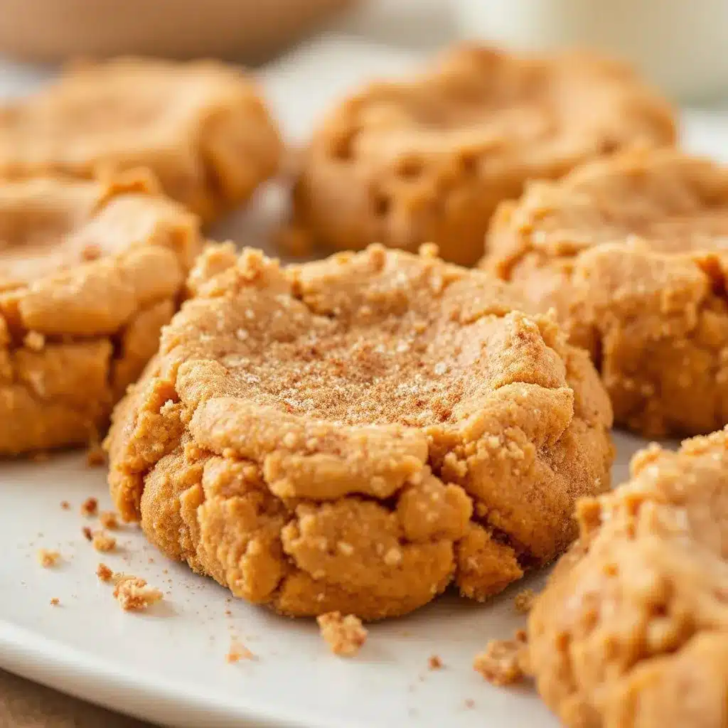 soft spiced pumpkin snickerdoodle cookies preparation steps