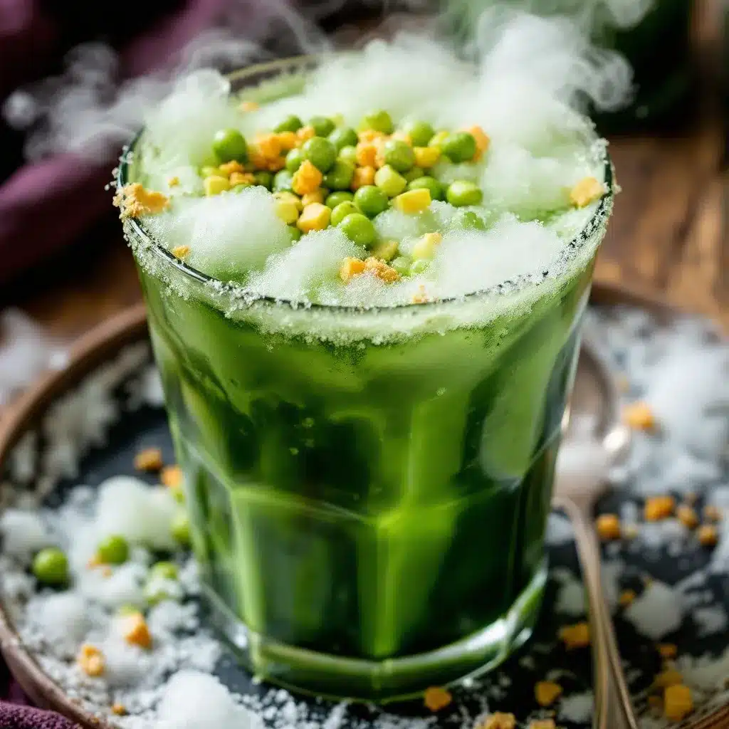 Spooky Witchs Brew Green Punch preparation steps