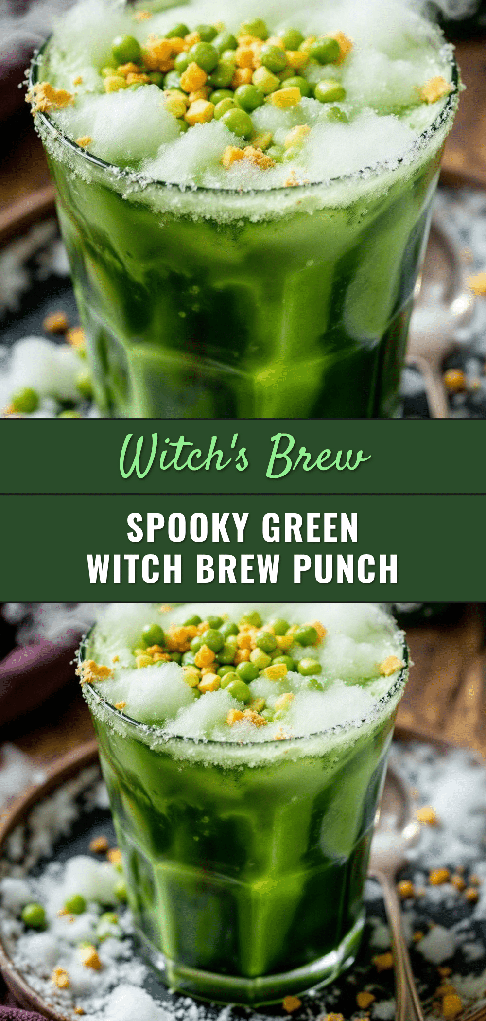 Spooky Witchs Brew Green Punch recipe