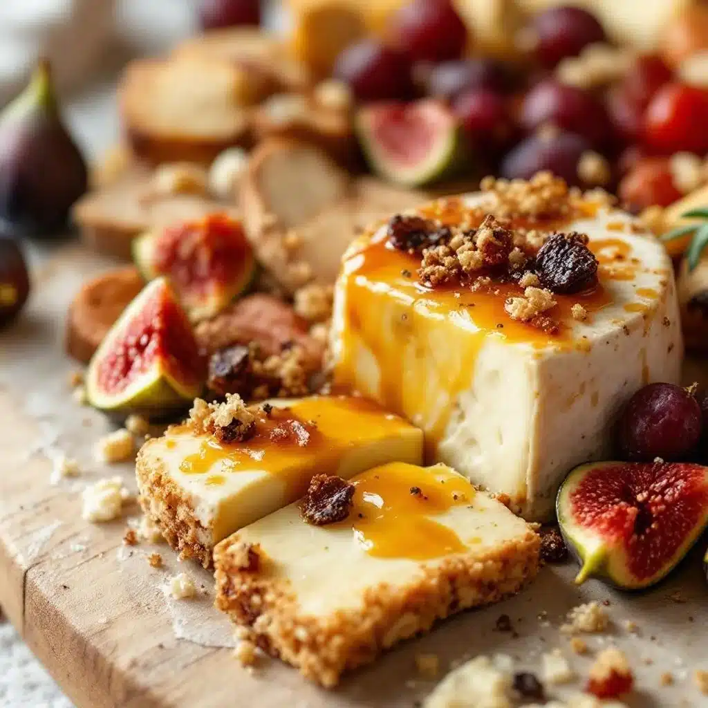 Thanksgiving Charcuterie Board with Fig & Brie - featured image