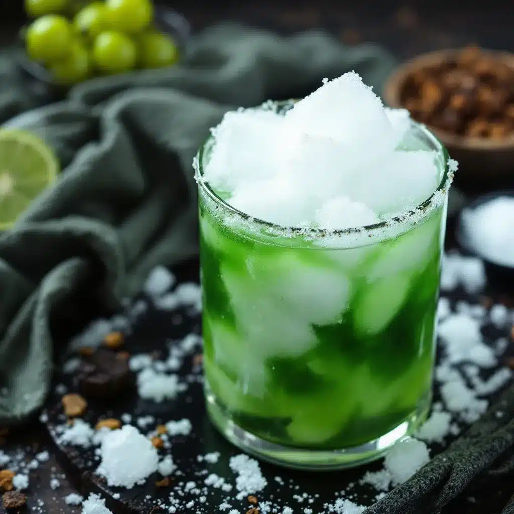 Witches Brew Green Punch preparation steps